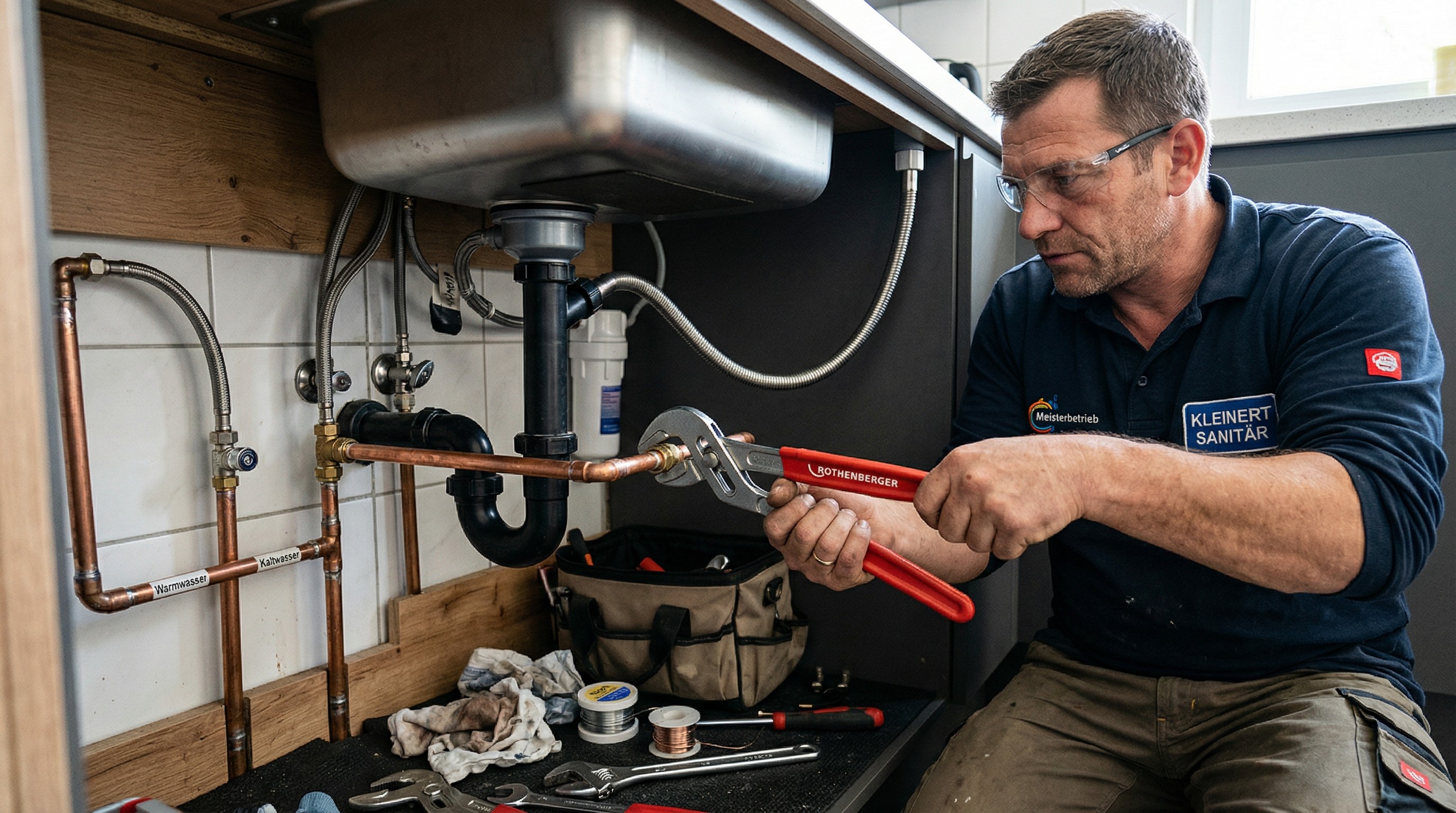 Haustechnik-Helm – Sanitärinstallateur Ottobrunn